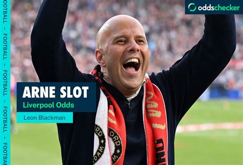 Next Liverpool Manager Odds: Arne Slot odds.